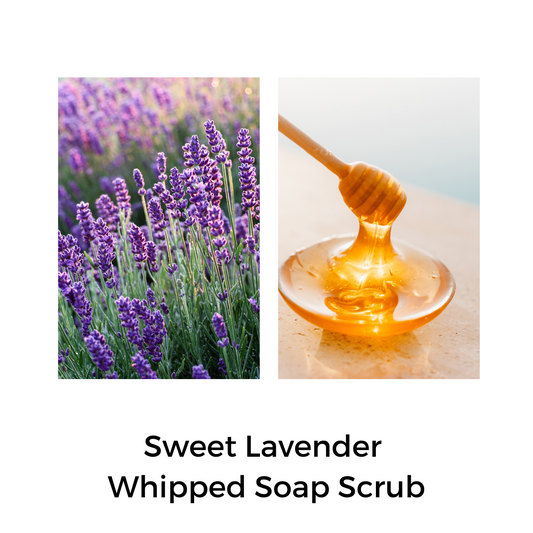 Sweet Lavender Whipped Soap Scrub