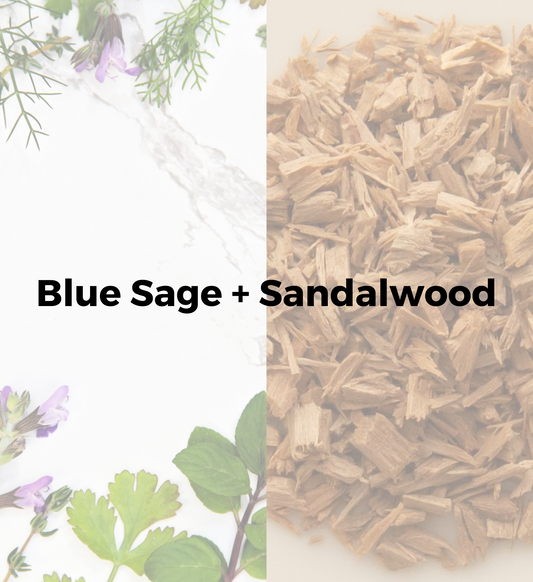 Blue Sage + Sandalwood
