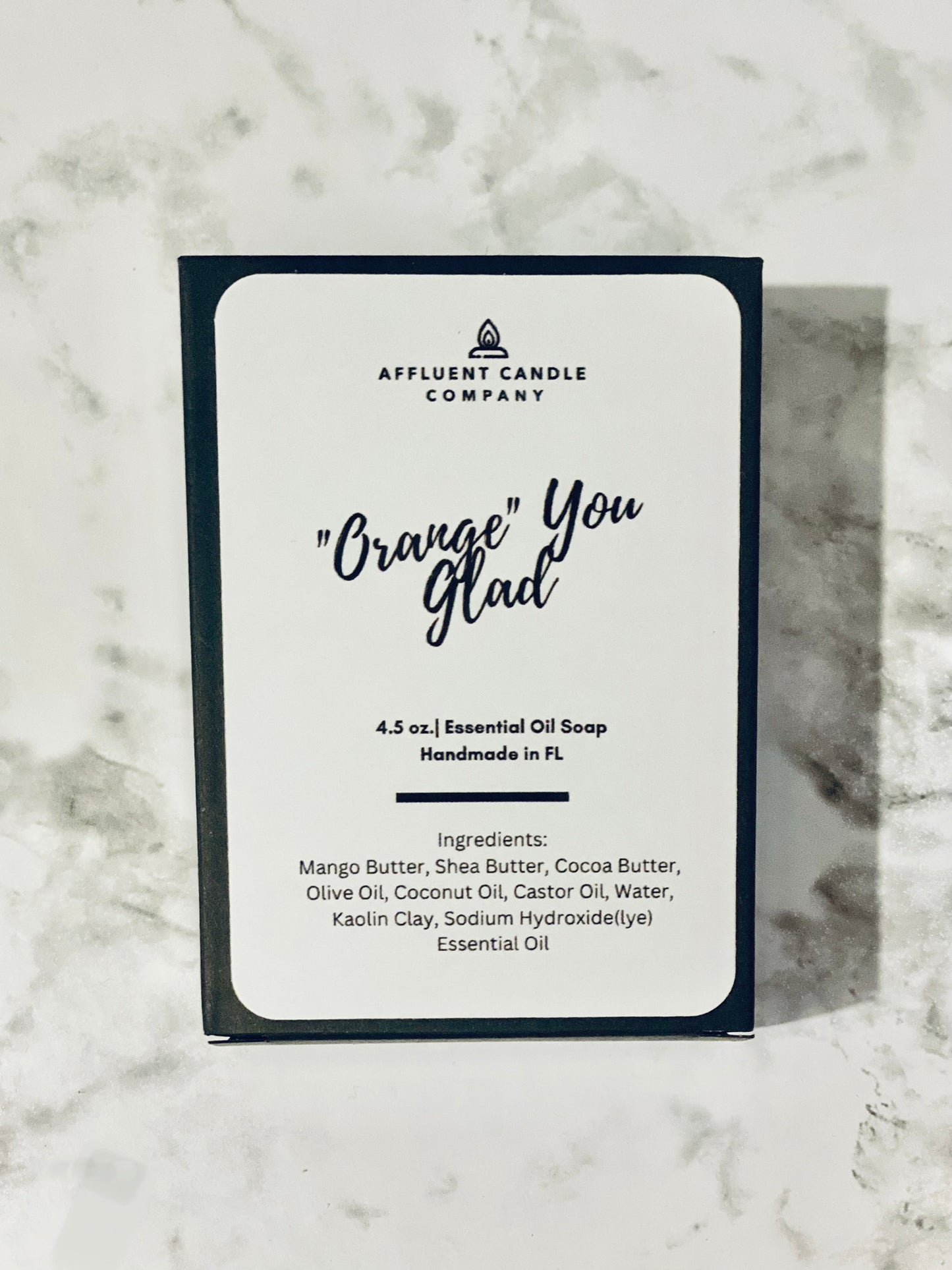 "Orange" You Glad Essential Oil Soap
